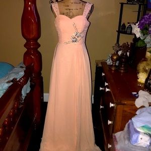 NWOT Beautiful corset floor length formal dress